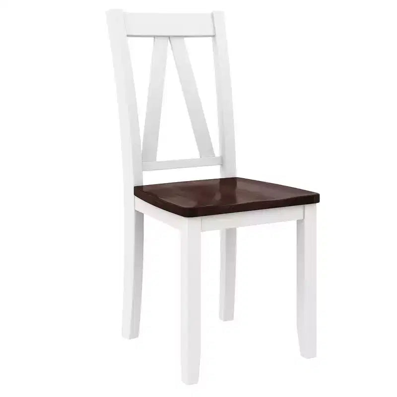 Ensemble Table de Salle à Manger et Chaises en Bois pour 6 Personnes, Table de Salle à Manger Rectangulaire et 4 Chaises d'Appoint, Long Banc