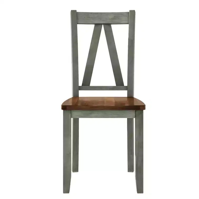 Ensemble Table de Salle à Manger et Chaises en Bois pour 6 Personnes, Table de Salle à Manger Rectangulaire et 4 Chaises d'Appoint, Long Banc