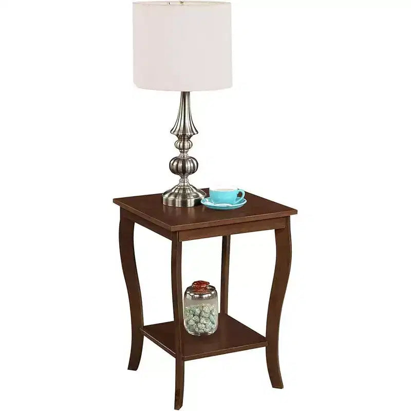 Table d'appoint carrée en bois