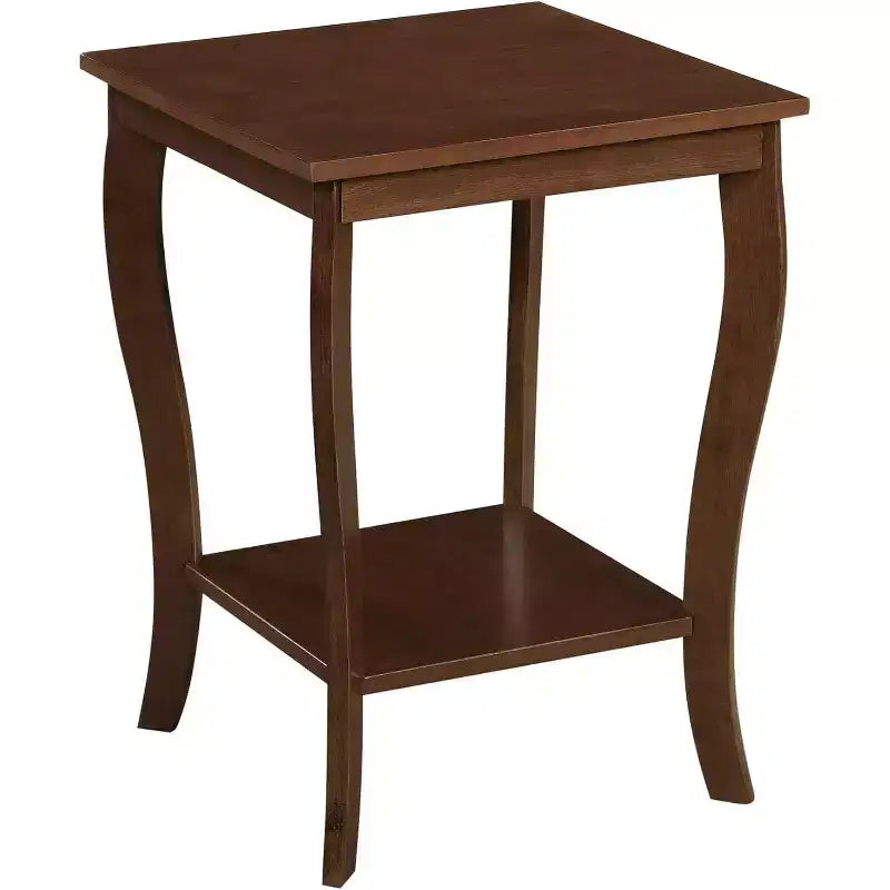 Table d'appoint carrée en bois
