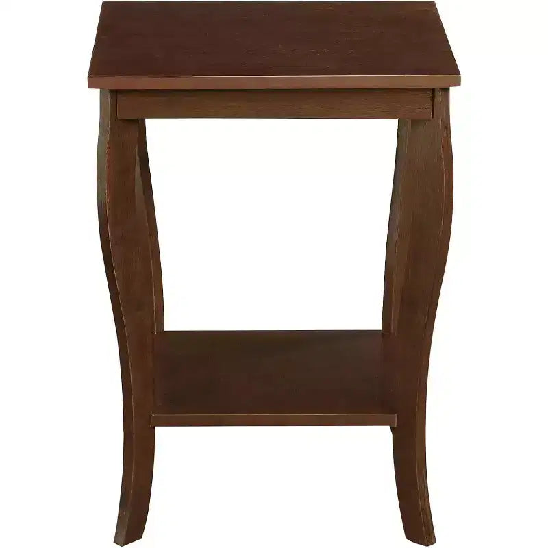 Table d'appoint carrée en bois