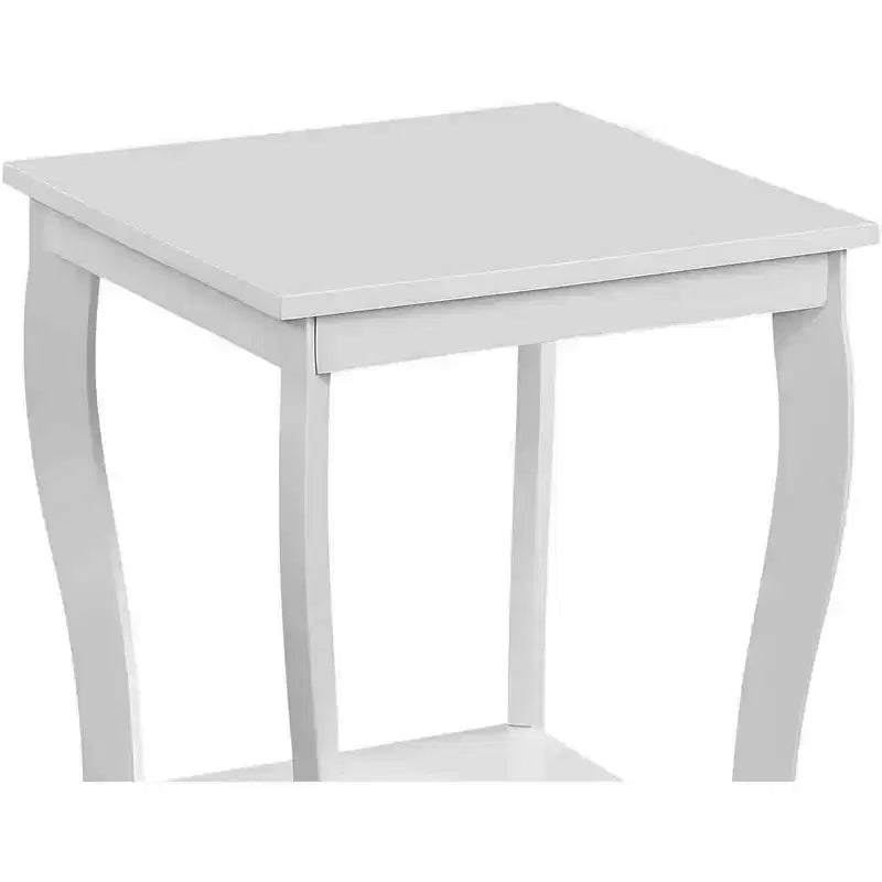 Table d'appoint carrée en bois