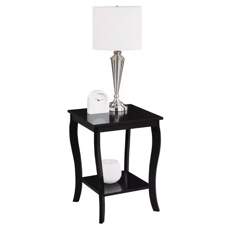 Table d'appoint carrée en bois