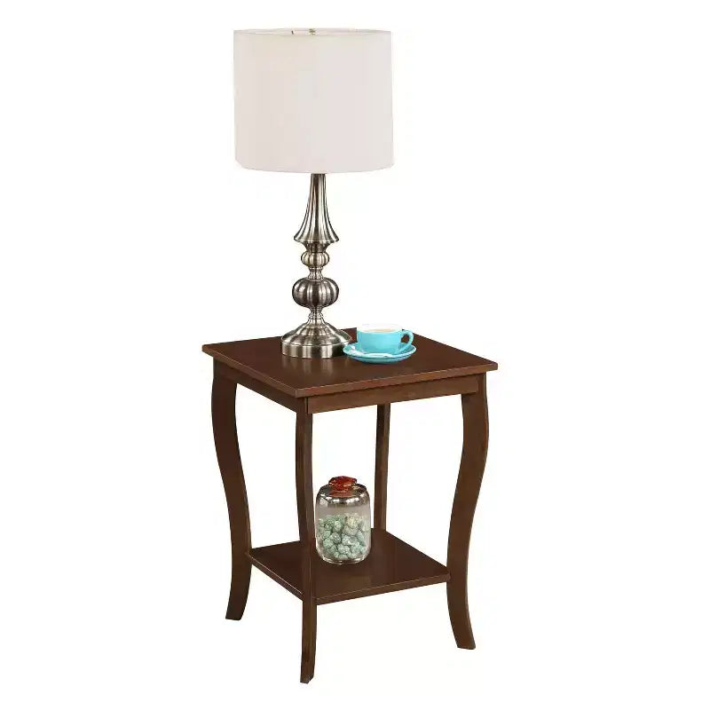Table d'appoint carrée en bois