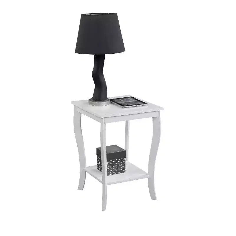 Table d'appoint carrée en bois