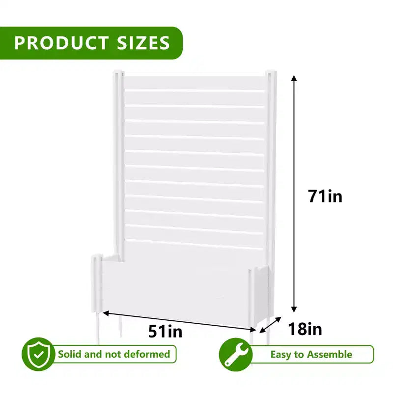 Meuble de rangement autoportant 67x28x15 pouces, en bois blanc, 4 portes, avec portes en bois massif pour salon de maison