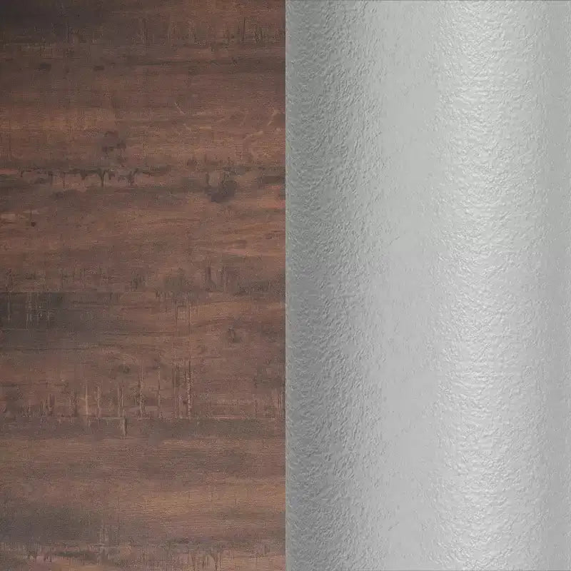 Plateau de table intérieur-extérieur avec technologie HPL TopGuard et base de table bistrot en fonte