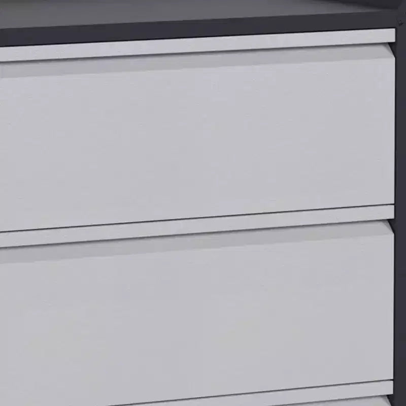 Armoire de classement en acier verrouillable avec étagères réglables et roulettes pour l'organisation de la maison, de l'école, du bureau et du garage, noire